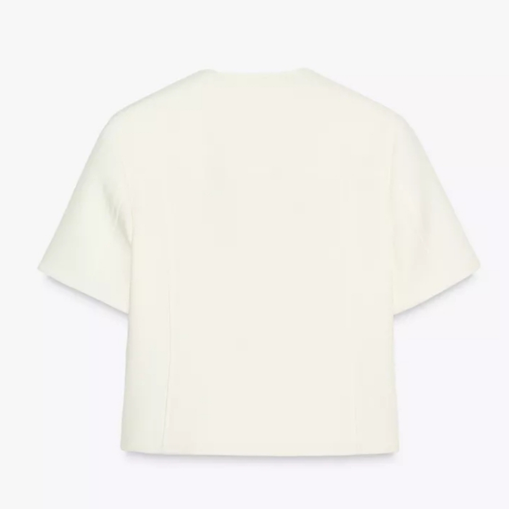 NWT Zara Short Sleeve Blazer Size XS - Picture 16 of 16